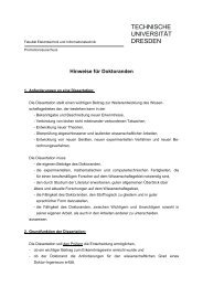 Anforderungen, Grundfunktion, Aufbau einer Dissertation