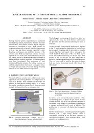 bipolar magnetic actuators and approaches for their design