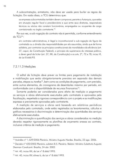 Obras pÃºblicas - Tribunal de Contas da UniÃ£o