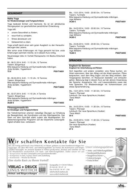 Kreisvolkshochschule Trier-Saarburg - Verbandsgemeinde Konz