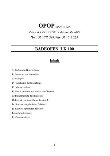 badeofen lk 100