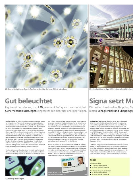 Kundenmagazin Partner Info November 2011 - Siemens