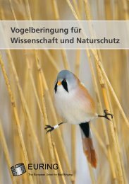Vogelberingung fÃ¼r Wissenschaft und Naturschutz - The European ...