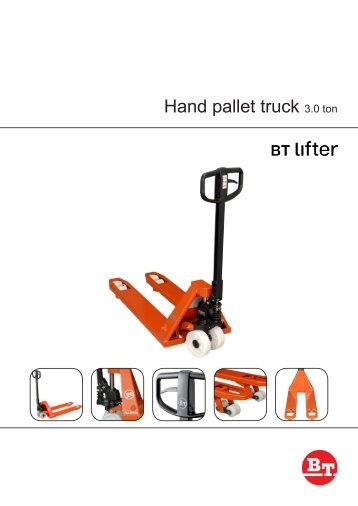 Hand pallet truck 3.0 ton - Bt-forklifts.com