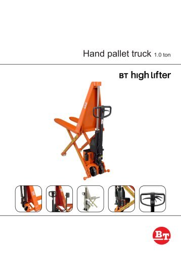 Hand pallet truck 1.0 ton - Toyota Material Handling