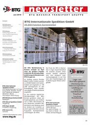 newsletter - BTG