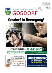 Juni 2013 - Gosdorf