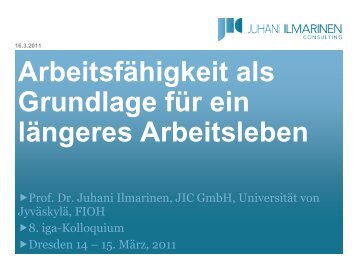 Download der Präsentation (PDF, 2 MB) - Initiative Gesundheit ...