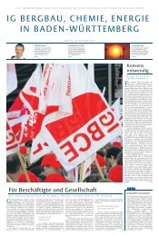 ig bergbau, chemie, energie in baden-wÃ¼rttemberg - IG BCE ...