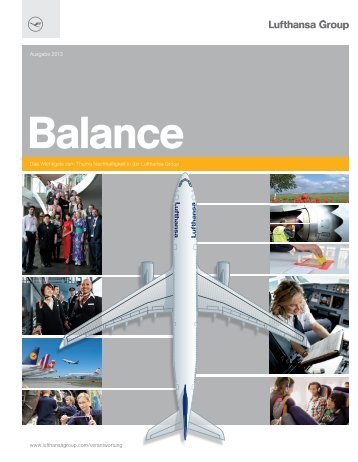 Ausgabe des Nachhaltigkeitsberichts Balance - Deutscher ...