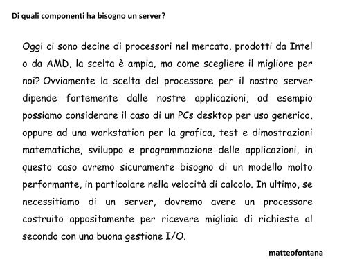 Manuale di informatica - Matteo Fontana