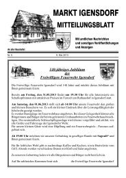 Ausgabe 05/2013 - Markt Igensdorf