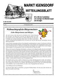 Ausgabe 12/2013 - Markt Igensdorf