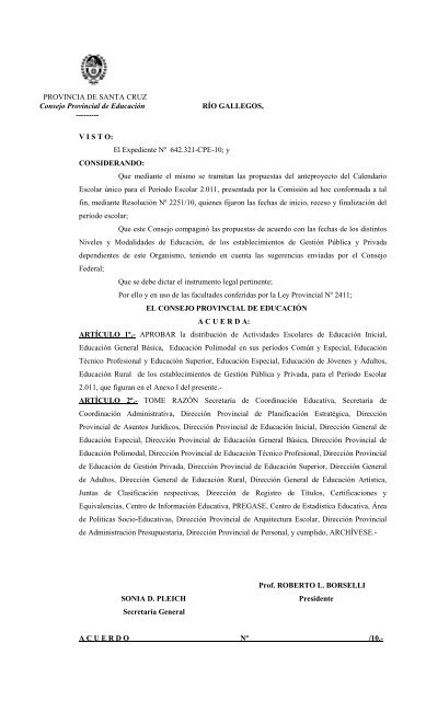 ESTABLECIMIENTOS DE EDUCACIÓN INICIAL - Consejo ...