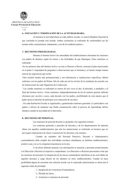 ESTABLECIMIENTOS DE EDUCACIÓN INICIAL - Consejo ...