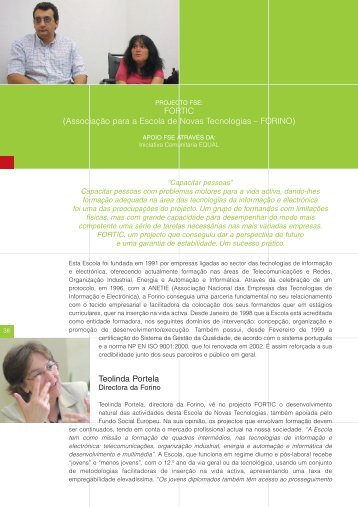 PDF (1.038 KB) - Instituto de GestÃ£o do Fundo Social Europeu