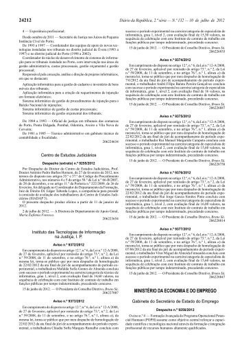 Despacho n.Âº 9256/2012 - POPH