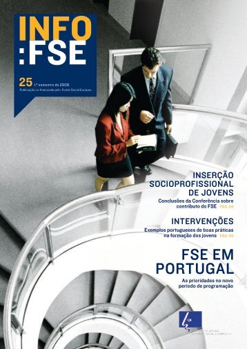 FSE EM PORTUGAL - Instituto de GestÃ£o do Fundo Social Europeu