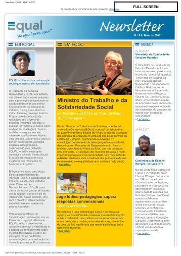 primeiro jornal electrÃ³nico dedicado exclusivamente Ã  inovaÃ§Ã£o social