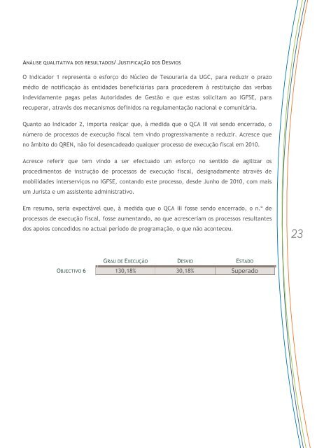 RelatÃ³rio de Actividades 2010 - Instituto de GestÃ£o do Fundo Social ...