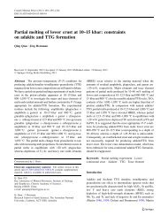 Partial melting of lower crust at 10â15 kbar: constraints on adakite ...