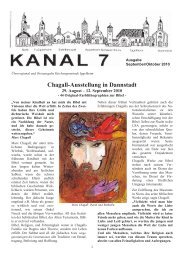 Chagall-Ausstellung in Dannstadt - Protestantische Kirche Iggelheim