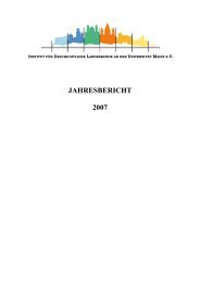 jahresbericht 2007 - Institut für Geschichtliche Landeskunde an der ...