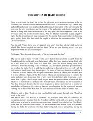 THE SOPHIA OF JESUS CHRIST - Iglisaw