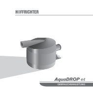 AquaDROP et-deu-0507-01:VECTOR et.qxd - Hoffrichter GmbH