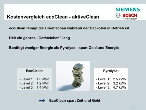 Effiziente Hausgeräte - Siemens - HEA