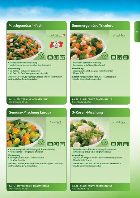 Sortimentskatalog 2013 - bei Iglo Gastronomie!