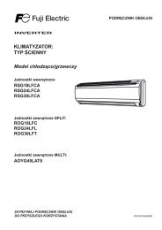 NB NE T/NT NJ EM R-134a R-22 R-404A / R-507 R-407C