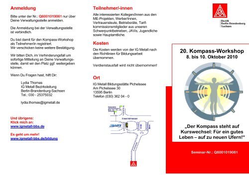 Einladung Kompass-Workshop - IG Metall Bezirk Berlin ...