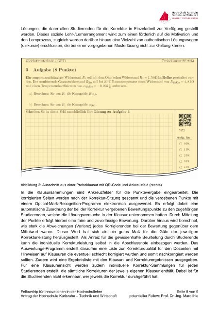 Peer Marking - Stifterverband für die Deutsche Wissenschaft