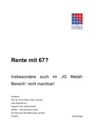 Zusammenfassung und Bericht zur AnhÃ¶rung - IG-Metall