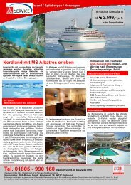 Nordland Kreuzfahrt mit MS Albatros IG Metall