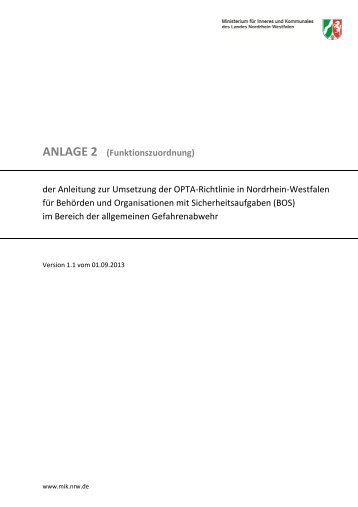 2013-08-31 Anleitung zur OPTA-Richtlinie NRW - ANLAGE 2 ...