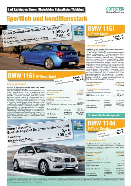 Unsere aktuelle Hauszeitung finden Sie hier. (PDF ... - BMW Gottstein