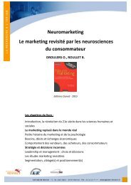 Neuromarketing Le marketing revisitÃ© par les neurosciences du ...