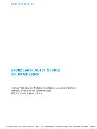 GRUNDLAGEN GUTER SCHULE EIN PRAXISBUCH - IGS GÃ¶ttingen