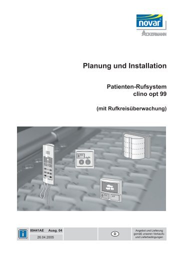 Planung und Installation (89441AE)