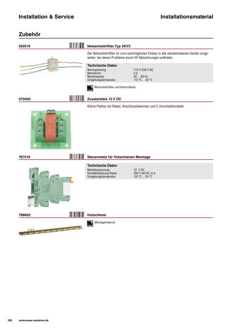 Katalogauszug Novar Installationsmaterial - IGS-Industrielle ...