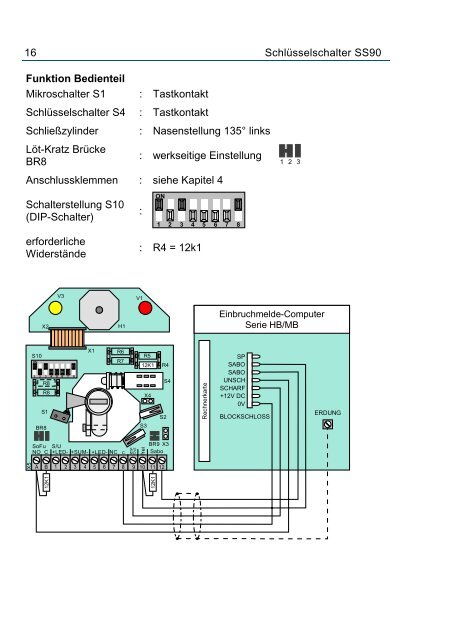 Honeywell - SchlÃ¼sselschalter SS90 (PDF) - IGS-Industrielle ...