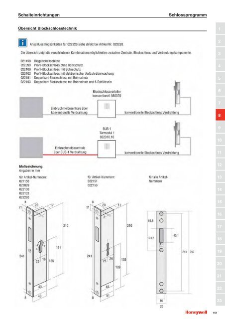 Katalogauszug Honeywell Schalteinrichtungen - IGS-Industrielle ...