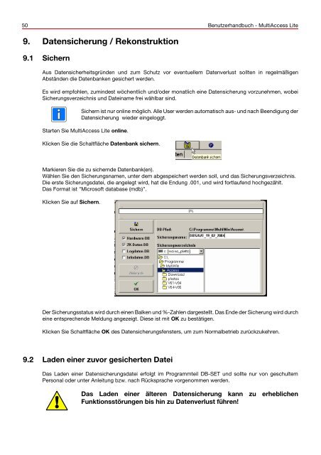 Honeywell - MultiAccess Lite - Benutzerhandbuch - IGS-Industrielle ...