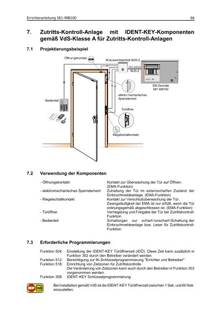 Honeywell - Einbruchmelderzentrale 561-MB100 - Errichter