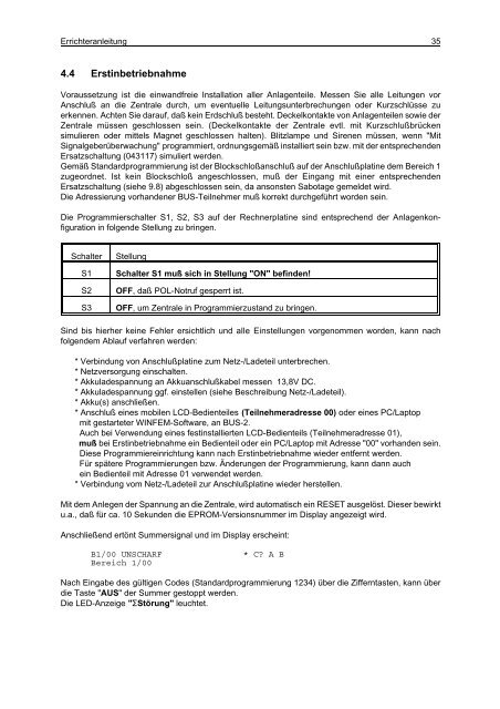 Honeywell - Einbruchmelderzentrale 561-MB8 - Errichter