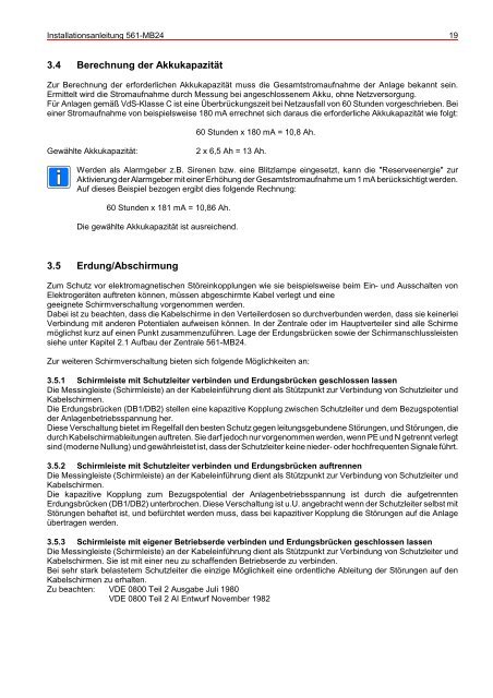 Honeywell - Einbruchmelderzentrale 561-MB24 - Errichter (PDF)