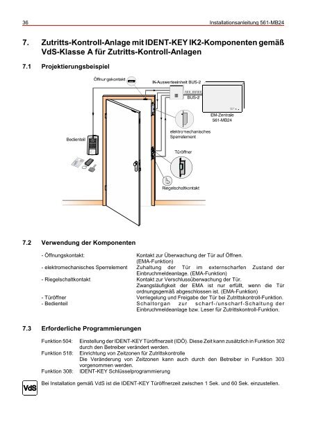 Honeywell - Einbruchmelderzentrale 561-MB24 - Errichter (PDF)