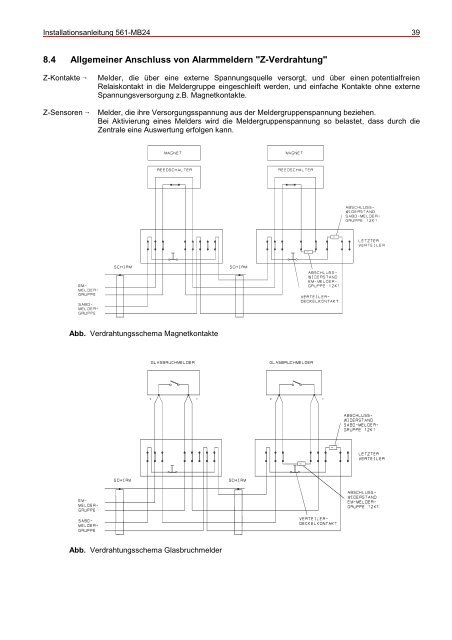 Honeywell - Einbruchmelderzentrale 561-MB24 - Errichter (PDF)